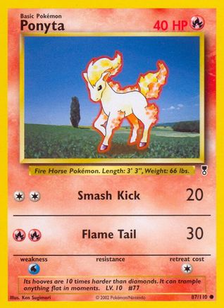 Ponyta 087 Legendary Collection - Common