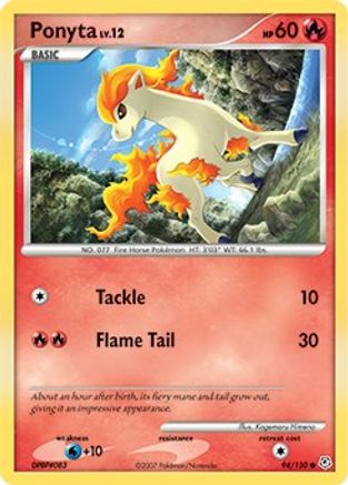 Ponyta 094 Diamond and Pearl - Common