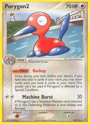 Porygon2 025 Delta Species - Rare