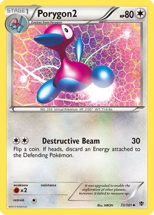 Porygon2 - Reverse Holofoil Plasma Blast - Uncommon