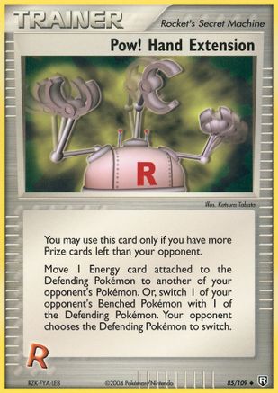Pow! Hand Extension 085 Team Rocket Returns - Uncommon