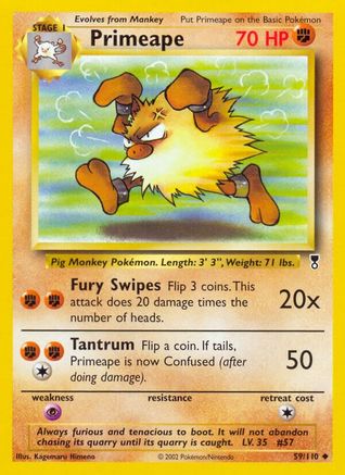 Primeape Legendary Collection - Uncommon