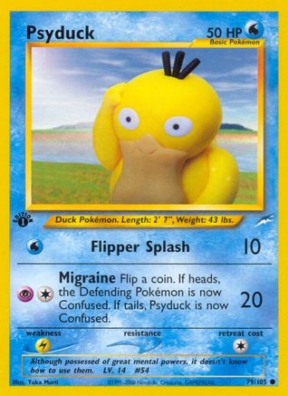 Psyduck 079 - Unlimited Neo Destiny - Common
