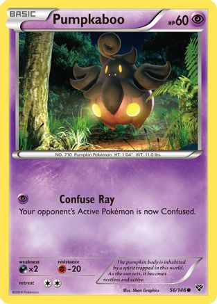 Pumpkaboo XY Base Set - Common