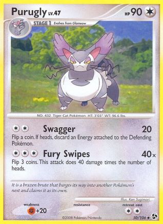 Purugly Great Encounters - Uncommon