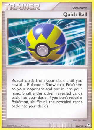 Quick Ball 114 Mysterious Treasures - Uncommon