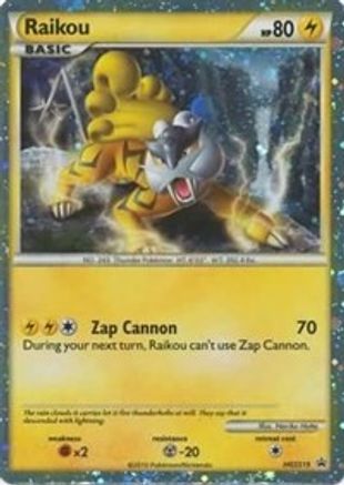 Raikou HGSS19 - Holofoil HGSS Promos - Promo