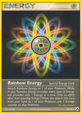 Rainbow Energy/92 Legend Maker - Rare