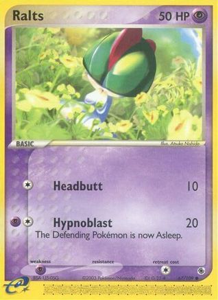 Ralts - 67/109/109 Ruby and Sapphire - Common
