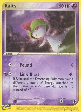 Ralts - 68/109/109 Ruby and Sapphire - Common