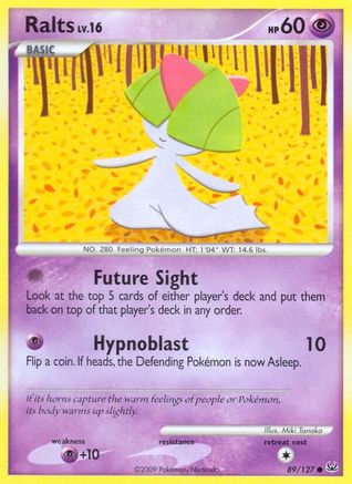Ralts 089 - Reverse Holofoil Platinum - Common
