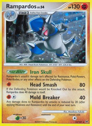 Rampardos - Holofoil Platinum - Holo Rare