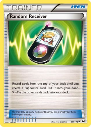 Random Receiver 099 - Reverse Holofoil Dark Explorers - Uncommon