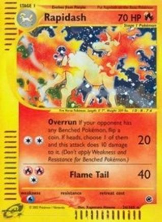 Rapidash (26) - Reverse Holofoil Expedition - Holo Rare