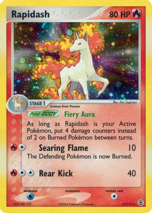 Rapidash - Holofoil FireRed & LeafGreen - Holo Rare