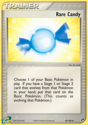 Rare Candy/100 - Reverse Holofoil Sandstorm - Uncommon
