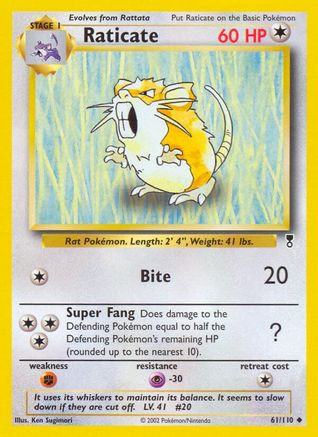Raticate Legendary Collection - Uncommon