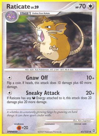 Raticate Secret Wonders - Uncommon