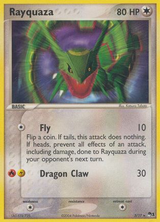 Rayquaza 003 POP Series 1 - Rare