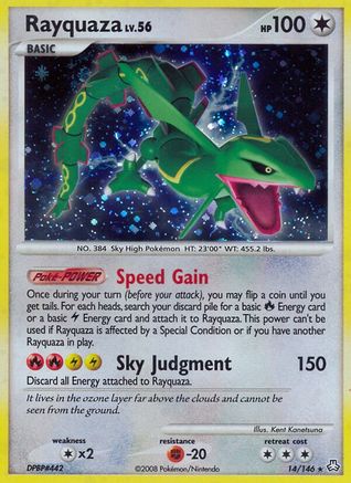 Rayquaza - Reverse Holofoil Legends Awakened - Holo Rare