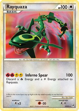 Rayquaza - Holofoil Call of Legends - Holo Rare