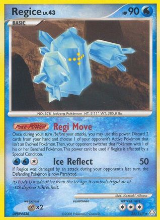 Regice Legends Awakened - Rare