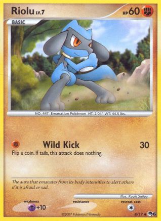 Riolu - Holofoil POP Series 6 - Uncommon
