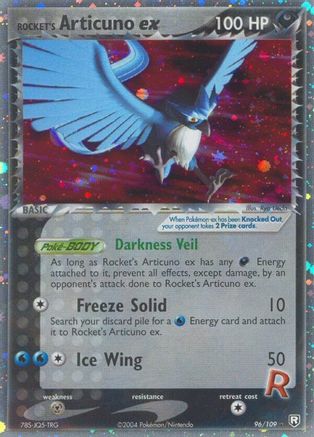 Rocket's Articuno ex 096 - Holofoil Team Rocket Returns - Ultra Rare