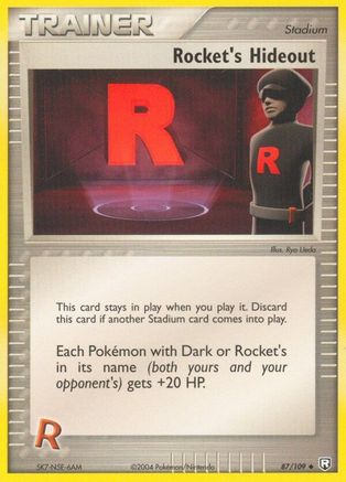 Rocket's Hideout 087 Team Rocket Returns - Uncommon