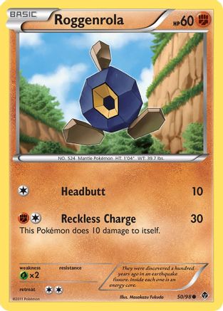 Roggenrola (50) Emerging Powers - Common