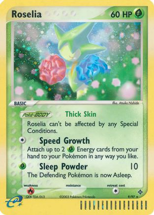Roselia 009 - Holofoil Dragon - Holo Rare