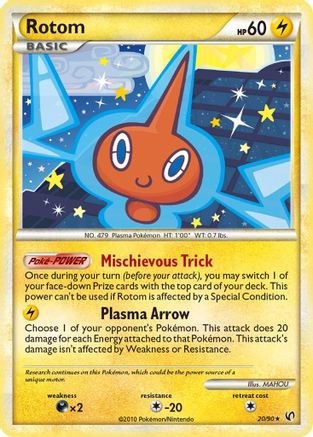 Rotom Undaunted - Rare