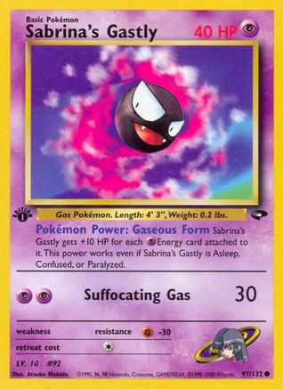 Sabrina's Gastly (97) (97) 097 - Unlimited Gym Challenge - Common