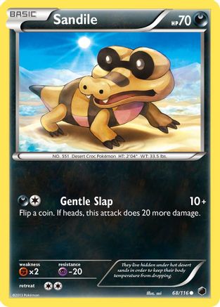 Sandile - Reverse Holofoil Plasma Freeze - Common