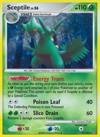 Sceptile - Holofoil Stormfront - Holo Rare