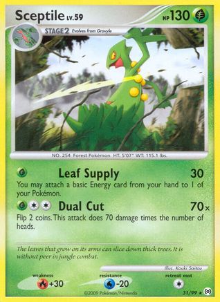 Sceptile (31) (31) 031 - Reverse Holofoil Arceus - Rare
