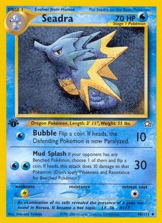 Seadra 048 - 1st Edition Neo Genesis - Uncommon