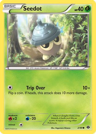 Seedot - Reverse Holofoil Next Destinies - Common