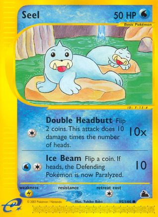 Seel (95) - Reverse Holofoil Skyridge - Common