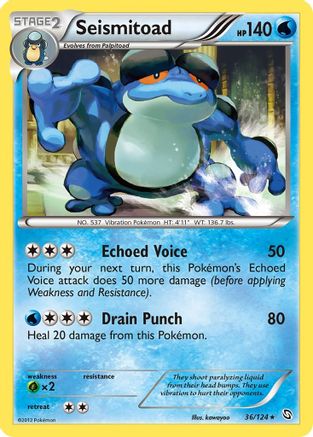 Seismitoad - Reverse Holofoil Dragons Exalted - Rare