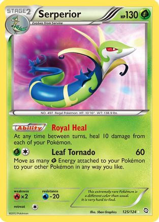 Serperior - Holofoil Dragons Exalted - Secret Rare
