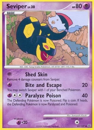 Seviper Platinum - Uncommon