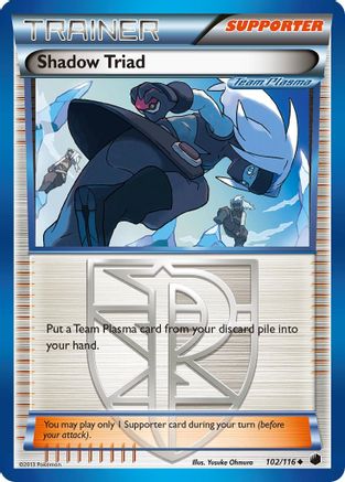 Shadow Triad (Team Plasma) Plasma Freeze - Uncommon