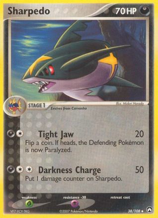 Sharpedo Power Keepers - Uncommon