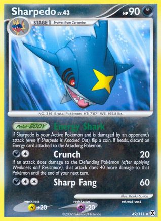Sharpedo 049 Rising Rivals - Uncommon