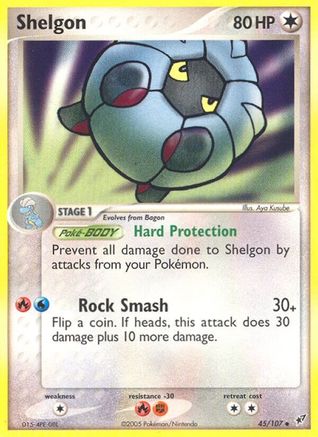 Shelgon Deoxys - Uncommon
