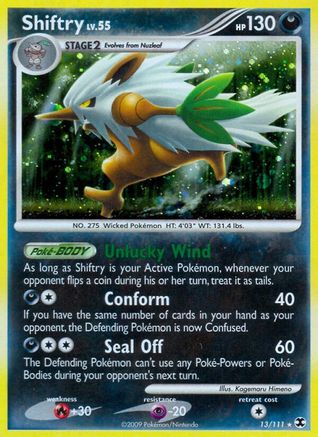 Shiftry - Holofoil Rising Rivals - Holo Rare