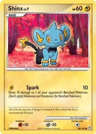 Shinx 098 - Reverse Holofoil Diamond and Pearl - Common