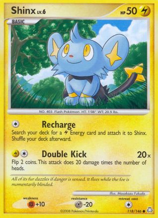 Shinx - Reverse Holofoil Legends Awakened - Common