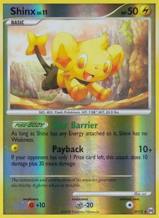 Shinx (Shiny) - Reverse Holofoil Arceus - Shiny Holo Rare